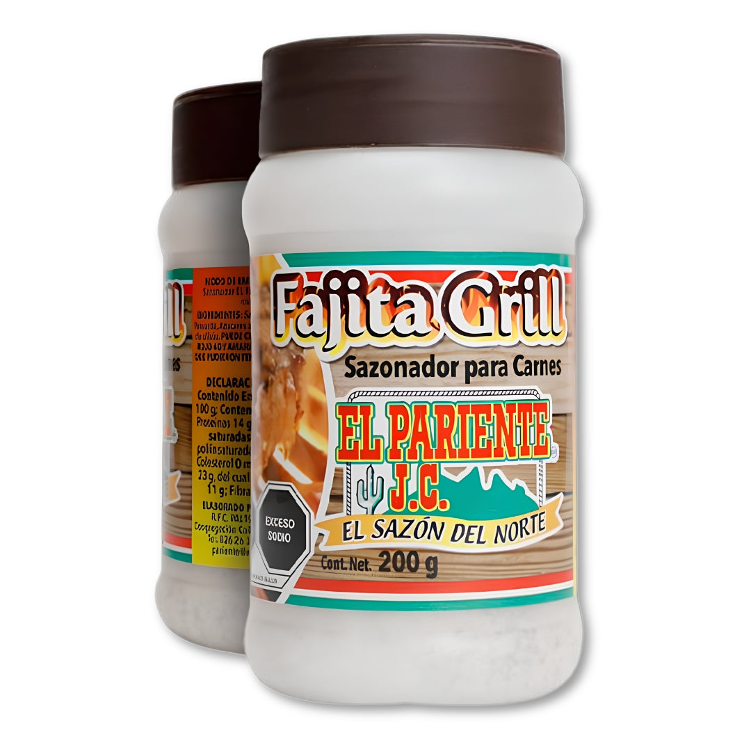 Sazonador fajita de res de 200 g El Pariente
