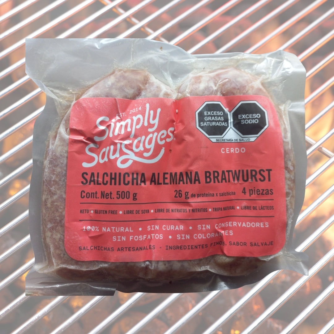 Salchicha Alemana Bratwurst