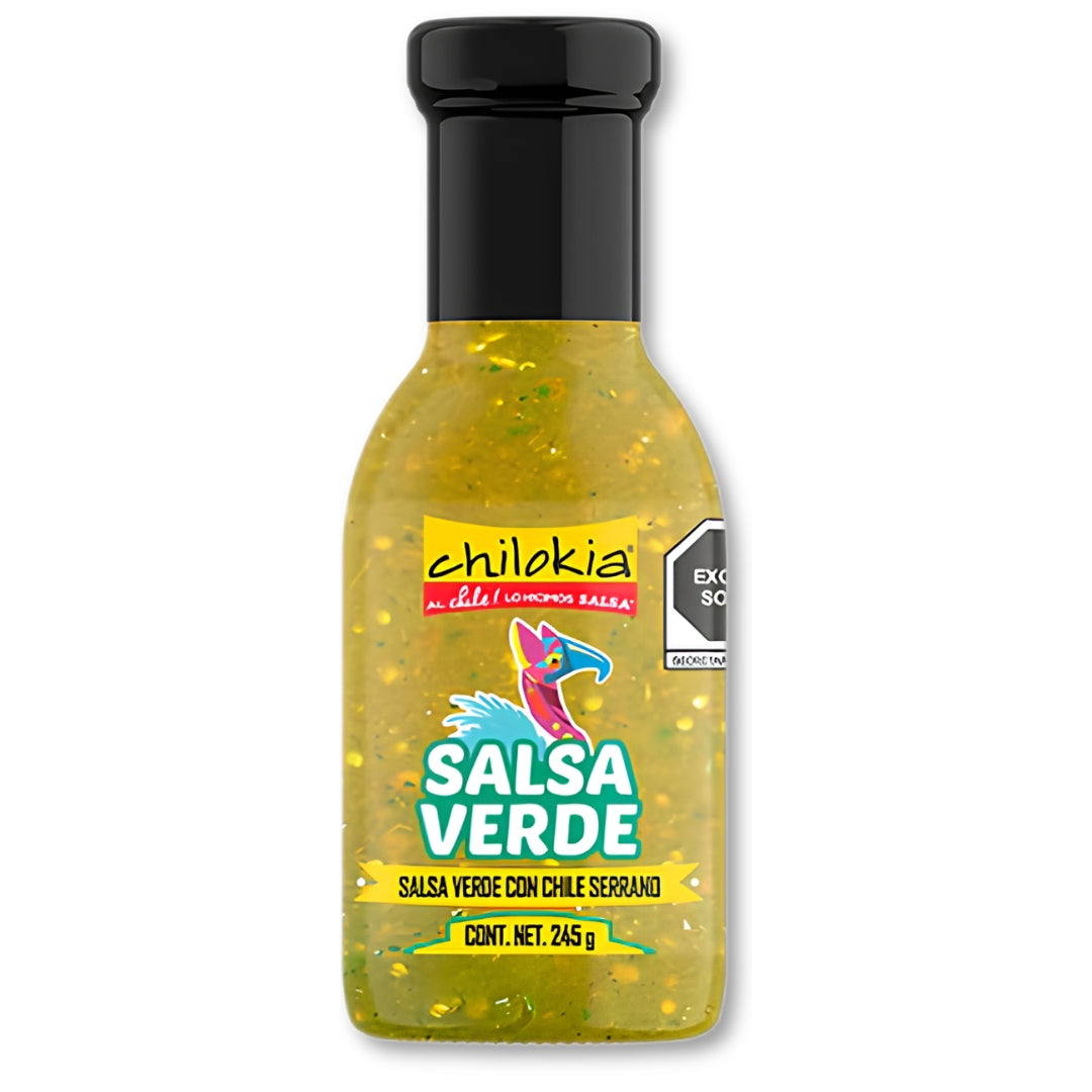 Salsa Chilokia La Verde con 245 g