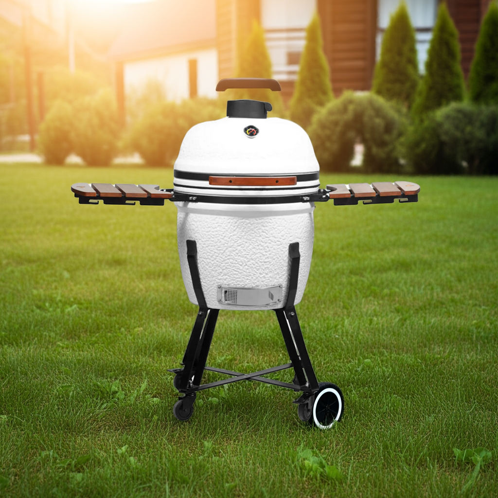 Asador Xl Blanco 26""