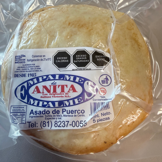 Empalmes Anita de Asado Paq. con 5 piezas