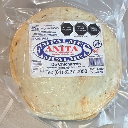 Empalmes Anita de Chicharrón Paq. con 5 piezas