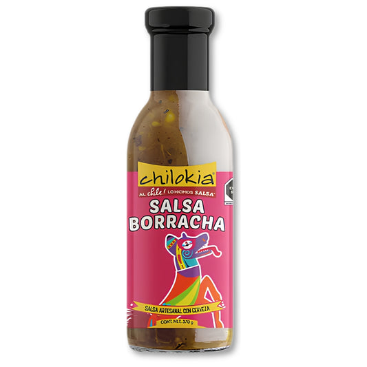 Salsa Chilokia Borracha con 370 g