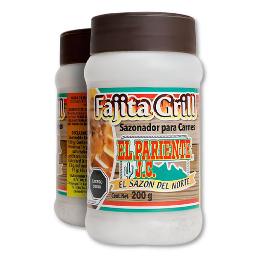 Sazonador fajita de res de 200 g El Pariente