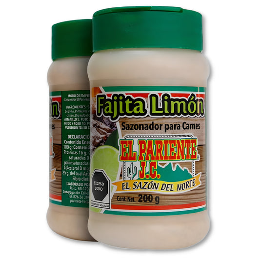 Sazonador fajita limon de 200 g El Pariente