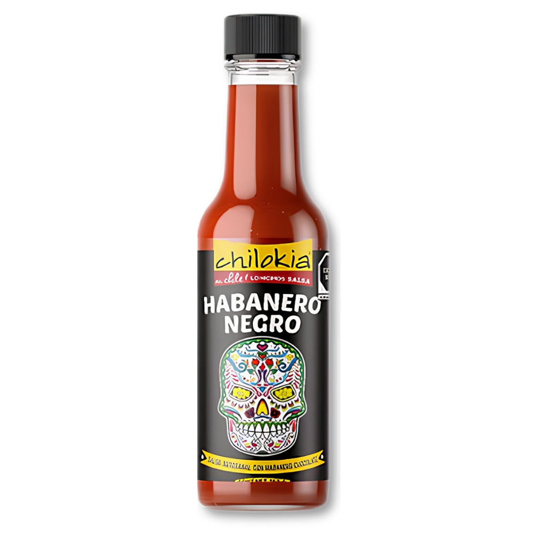 Salsa Chilokia Habanero Negro con 150 g