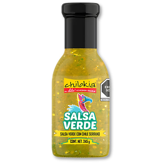Salsa Chilokia La Verde con 245 g
